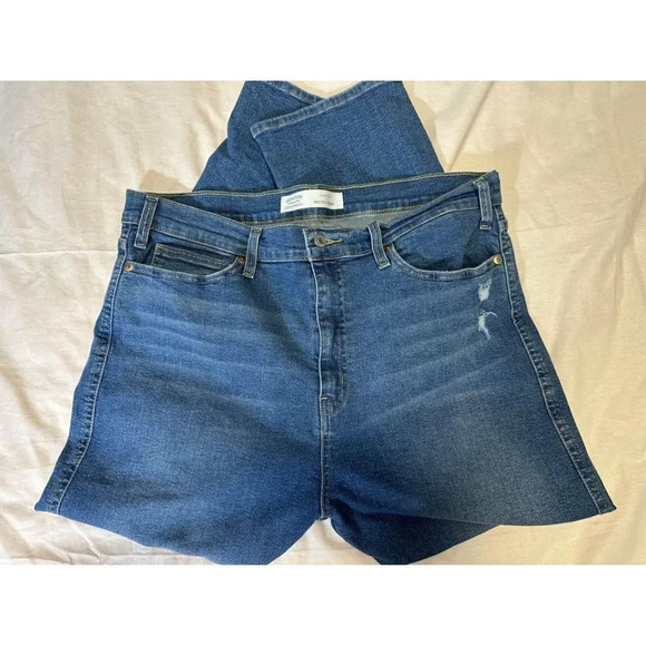 Levi’s Distressed Straight Leg Jeans – Size 18, 34W #0305 - Picture 5 of 7